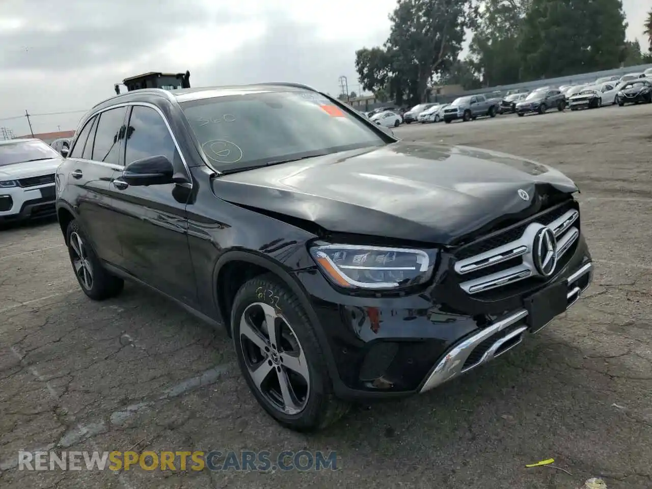 1 Photograph of a damaged car W1N0G8DB2MV320394 MERCEDES-BENZ GLC-CLASS 2021