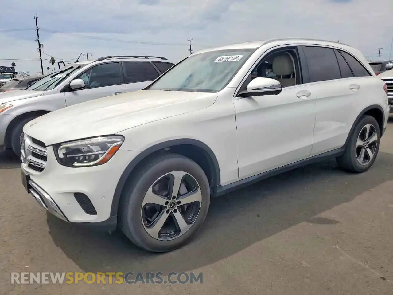 1 Photograph of a damaged car W1N0G8DB4MF938441 MERCEDES-BENZ GLC-CLASS 2021