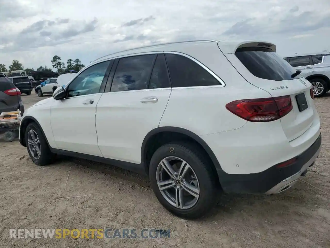 2 Photograph of a damaged car W1N0G8DB4MV324043 MERCEDES-BENZ GLC-CLASS 2021