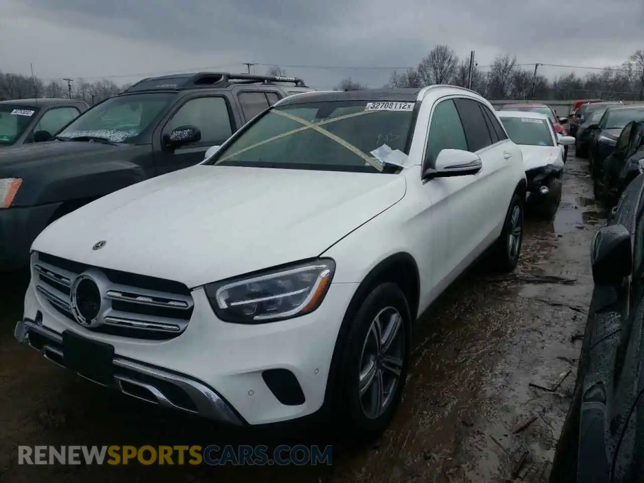 2 Фотография поврежденного автомобиля W1N0G8DB6MF902721 MERCEDES-BENZ GLC-CLASS 2021