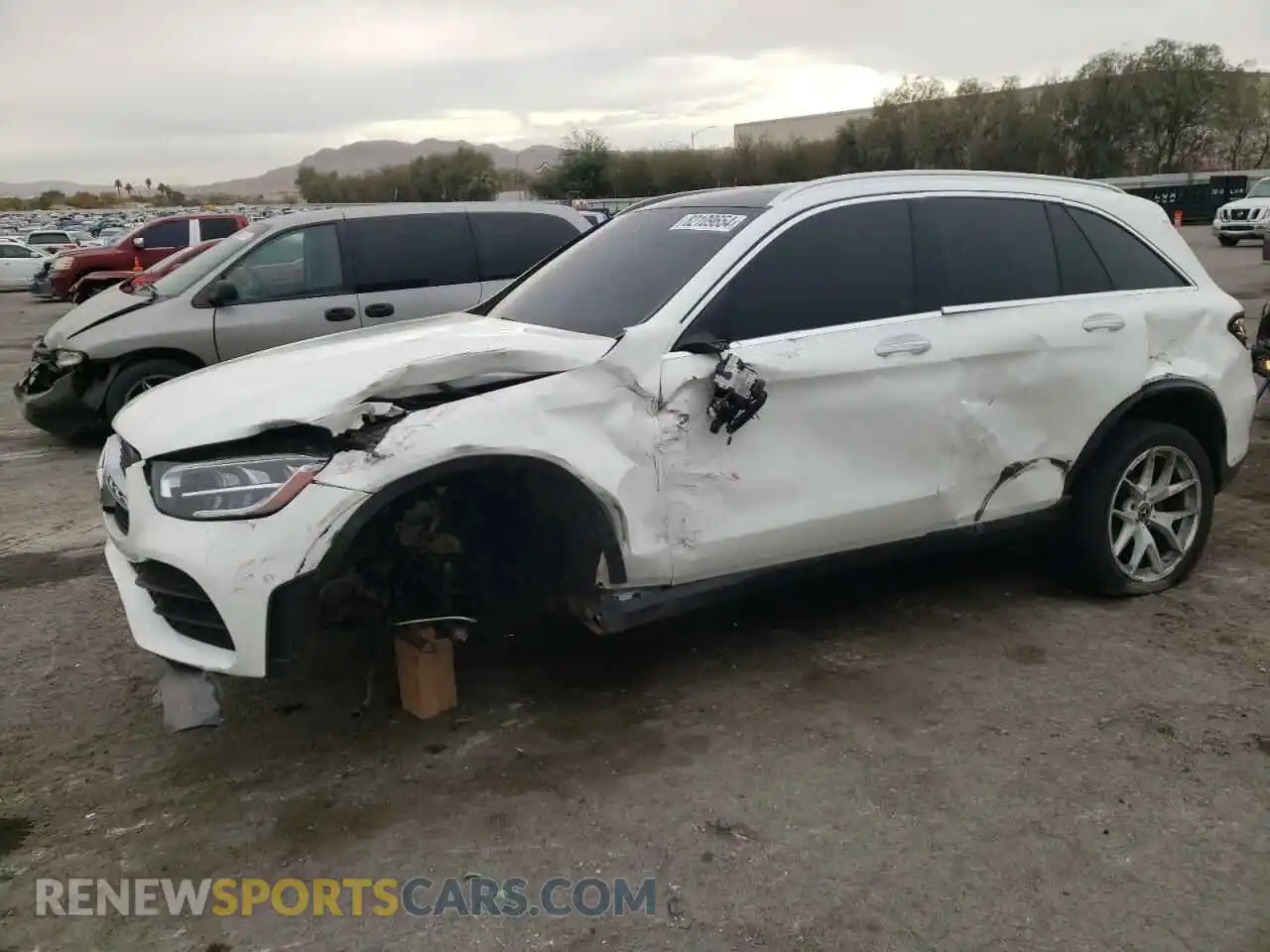 1 Photograph of a damaged car W1N0G8DB9MF940671 MERCEDES-BENZ GLC-CLASS 2021