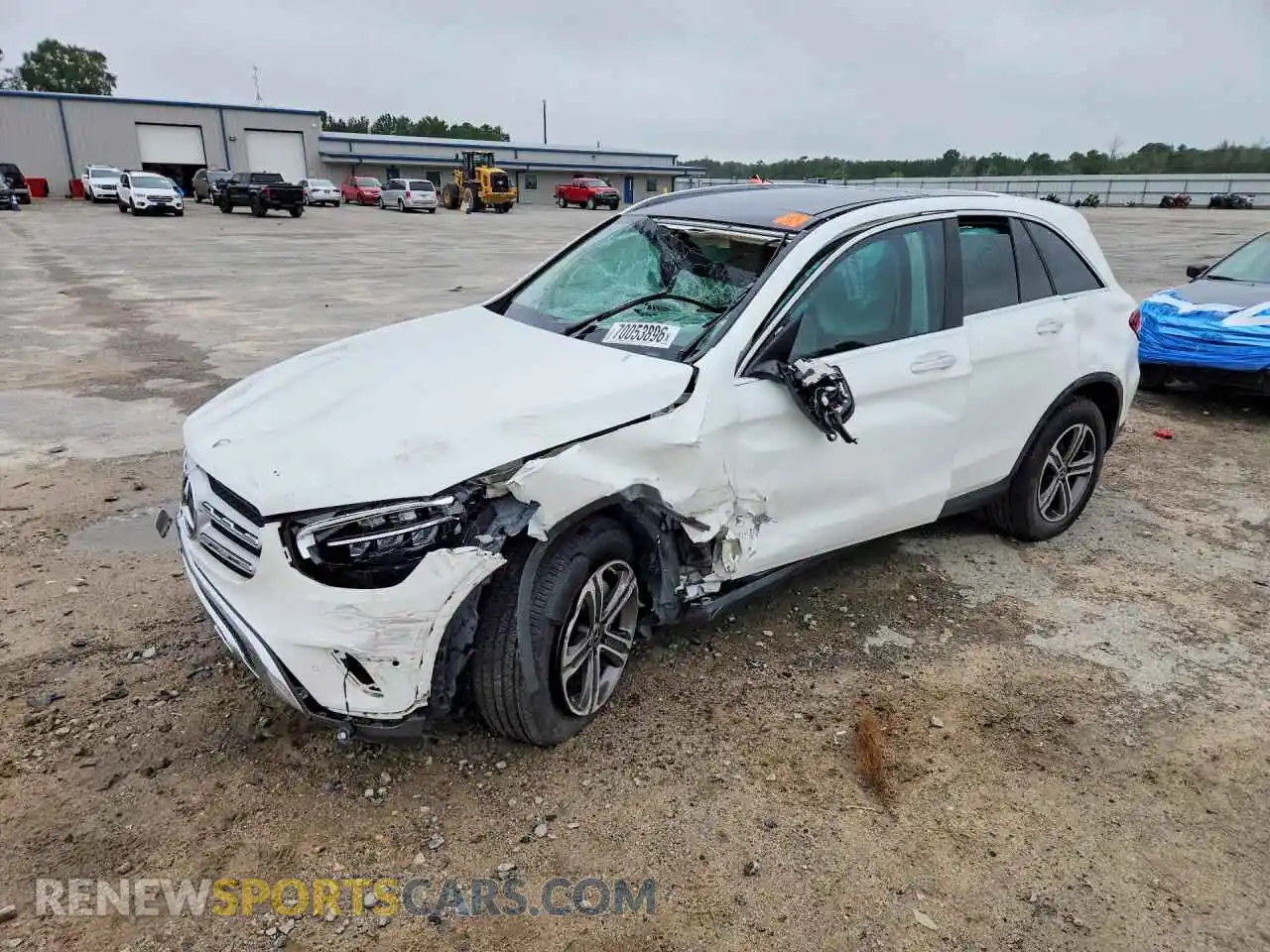 1 fotografías del automóvil dañado W1N0G8DB9MF968065 MERCEDES-BENZ GLC-CLASS 2021
