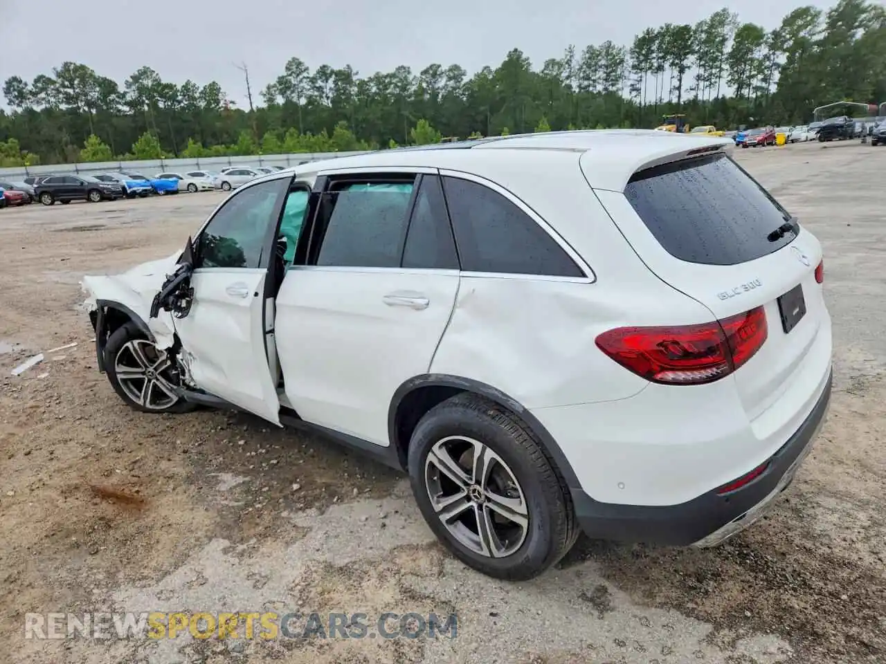 2 fotografías del automóvil dañado W1N0G8DB9MF968065 MERCEDES-BENZ GLC-CLASS 2021