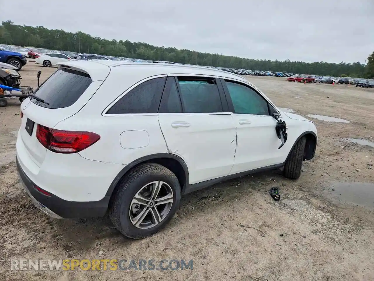 3 fotografías del automóvil dañado W1N0G8DB9MF968065 MERCEDES-BENZ GLC-CLASS 2021