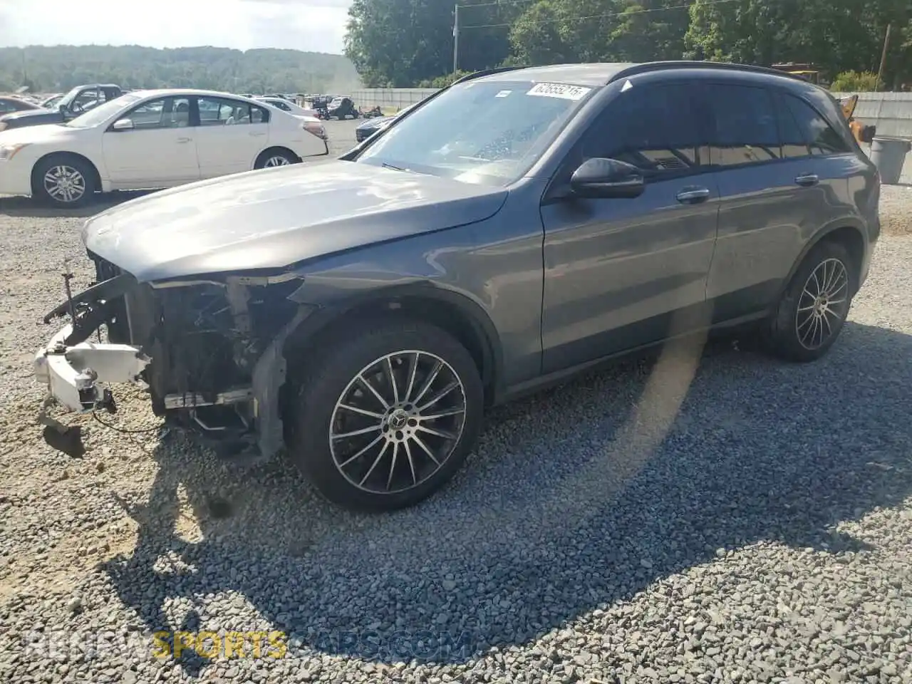 1 Photograph of a damaged car W1N0G8DBXMF874826 MERCEDES-BENZ GLC-CLASS 2021