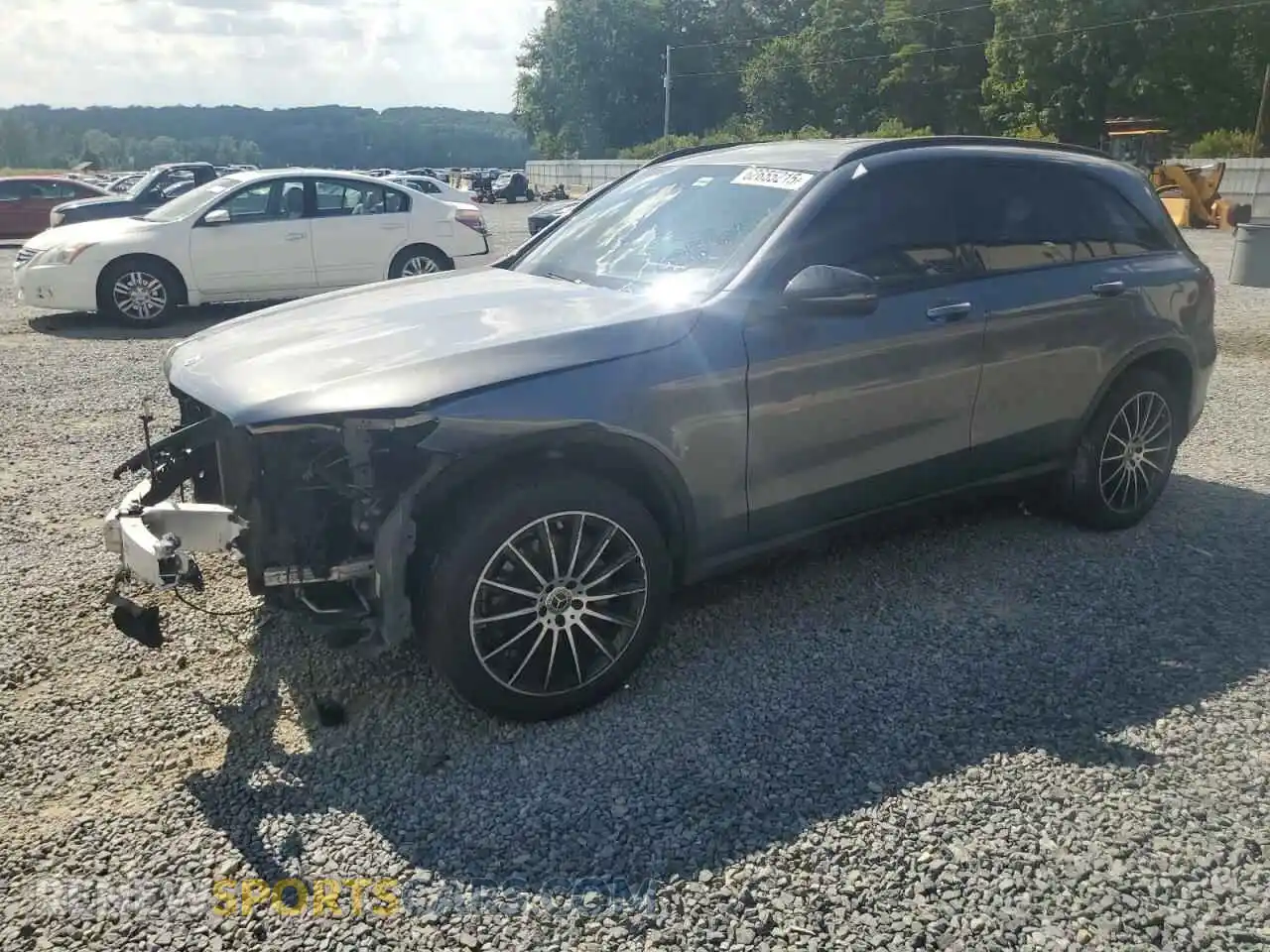 3 Photograph of a damaged car W1N0G8DBXMF874826 MERCEDES-BENZ GLC-CLASS 2021