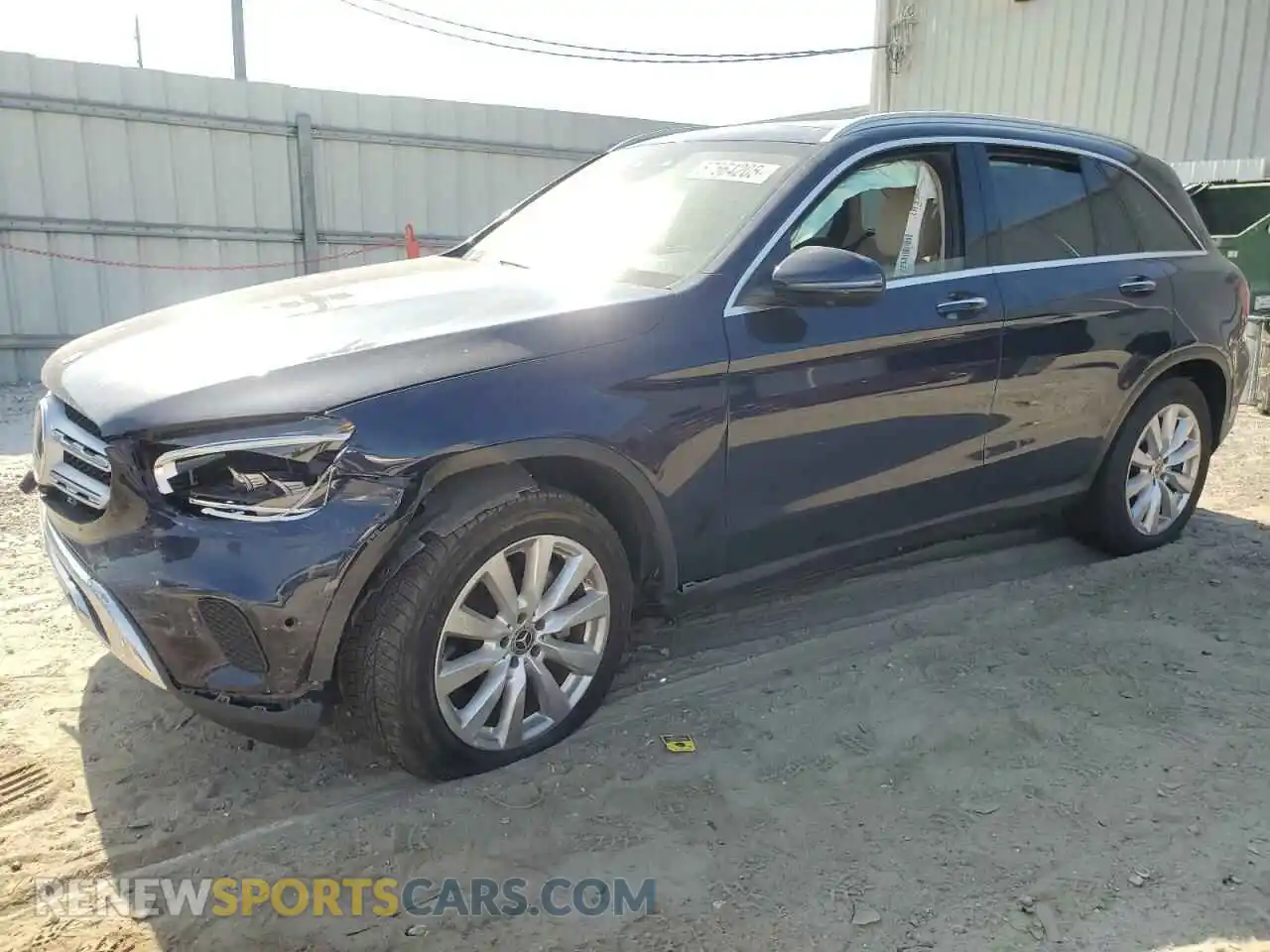 1 Photograph of a damaged car W1N0G8DBXMF922583 MERCEDES-BENZ GLC-CLASS 2021