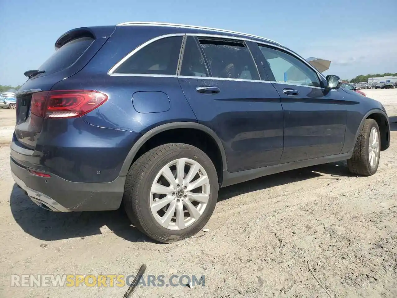 3 Photograph of a damaged car W1N0G8DBXMF922583 MERCEDES-BENZ GLC-CLASS 2021
