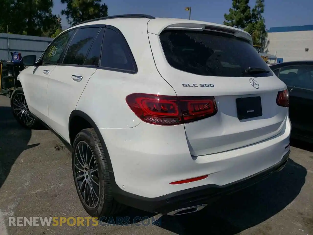 3 fotografías del automóvil dañado W1N0G8DBXMF995498 MERCEDES-BENZ GLC-CLASS 2021