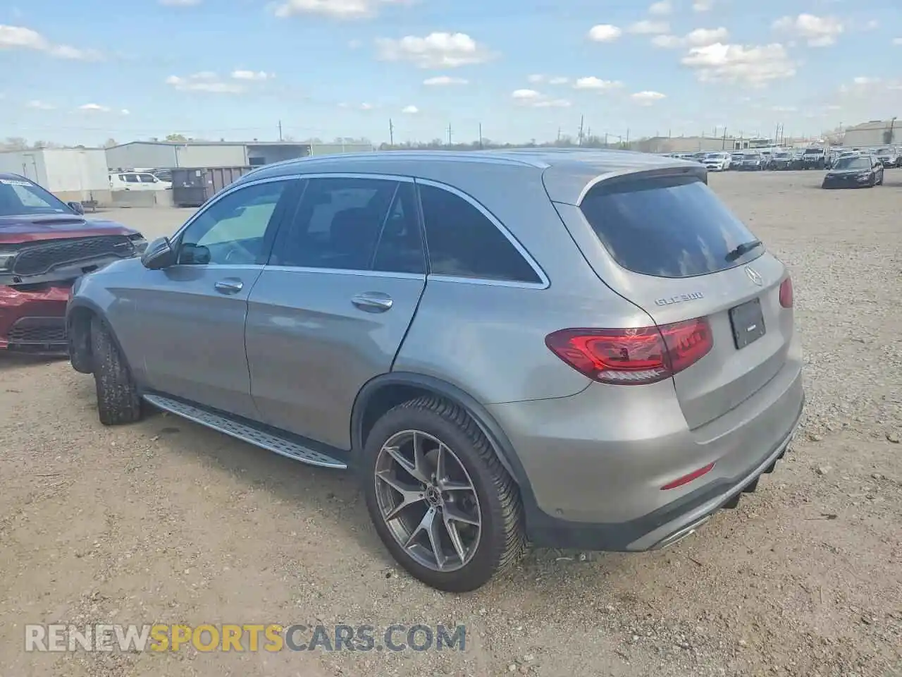 2 Photograph of a damaged car W1N0G8DBXMV263362 MERCEDES-BENZ GLC-CLASS 2021