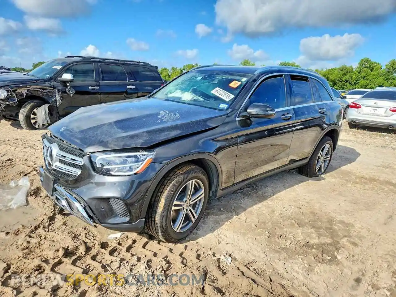 1 Photograph of a damaged car W1N0G8DBXMV263877 MERCEDES-BENZ GLC-CLASS 2021