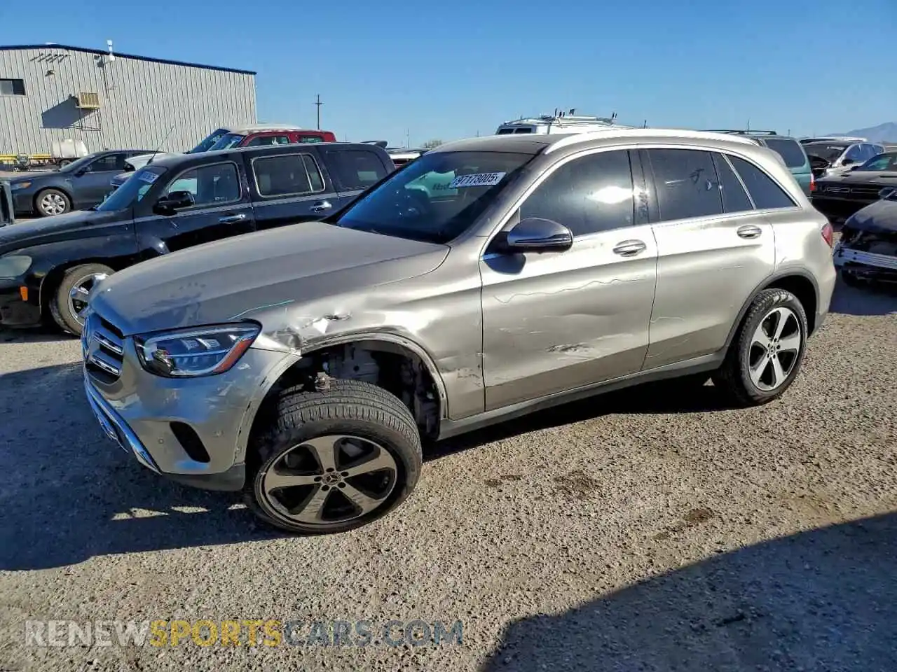 1 Photograph of a damaged car W1N0G8DBXMV267749 MERCEDES-BENZ GLC-CLASS 2021