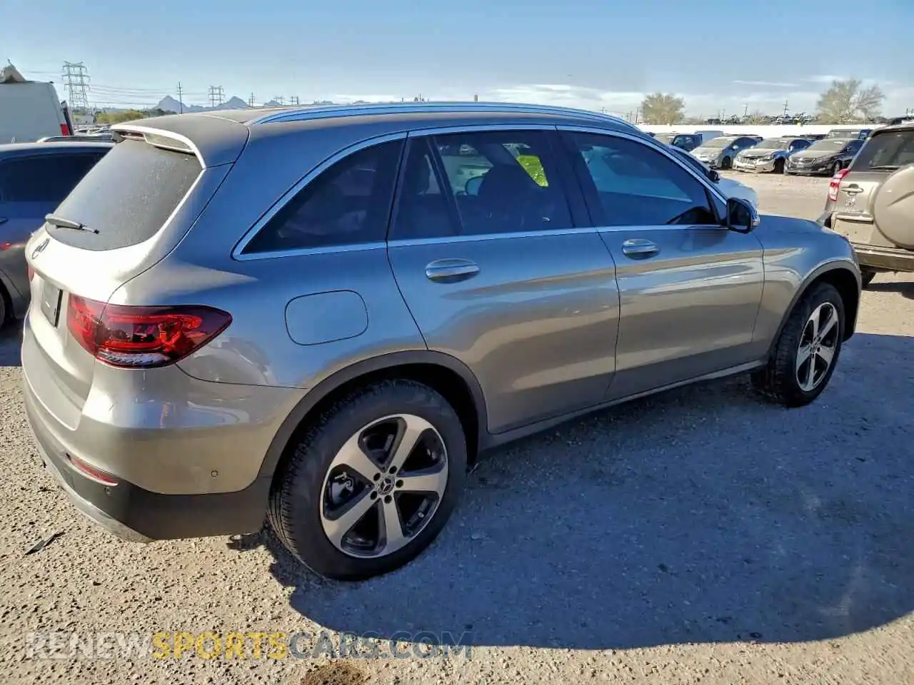 3 Photograph of a damaged car W1N0G8DBXMV267749 MERCEDES-BENZ GLC-CLASS 2021