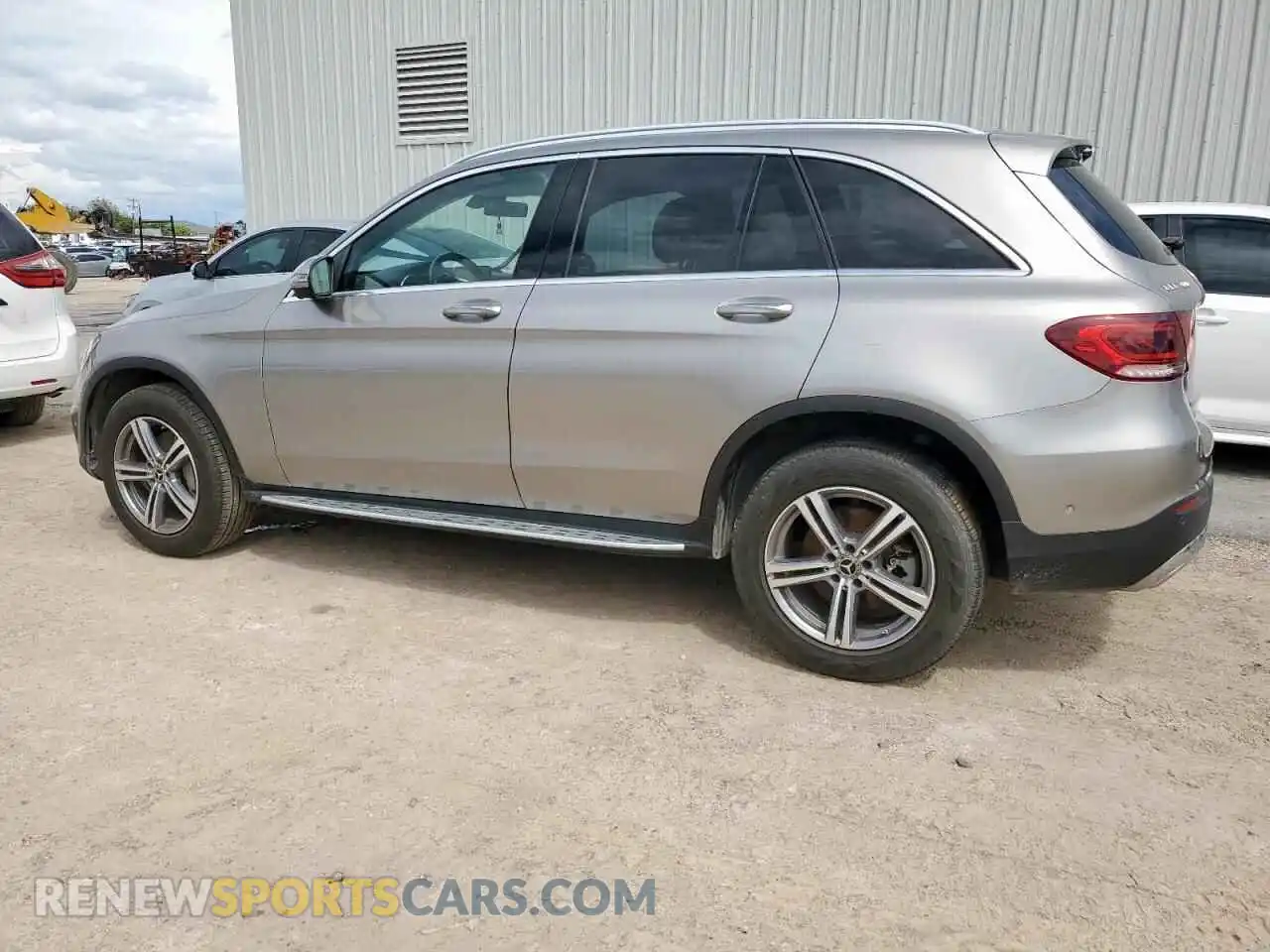 2 Photograph of a damaged car W1N0G8DBXMV281909 MERCEDES-BENZ GLC-CLASS 2021
