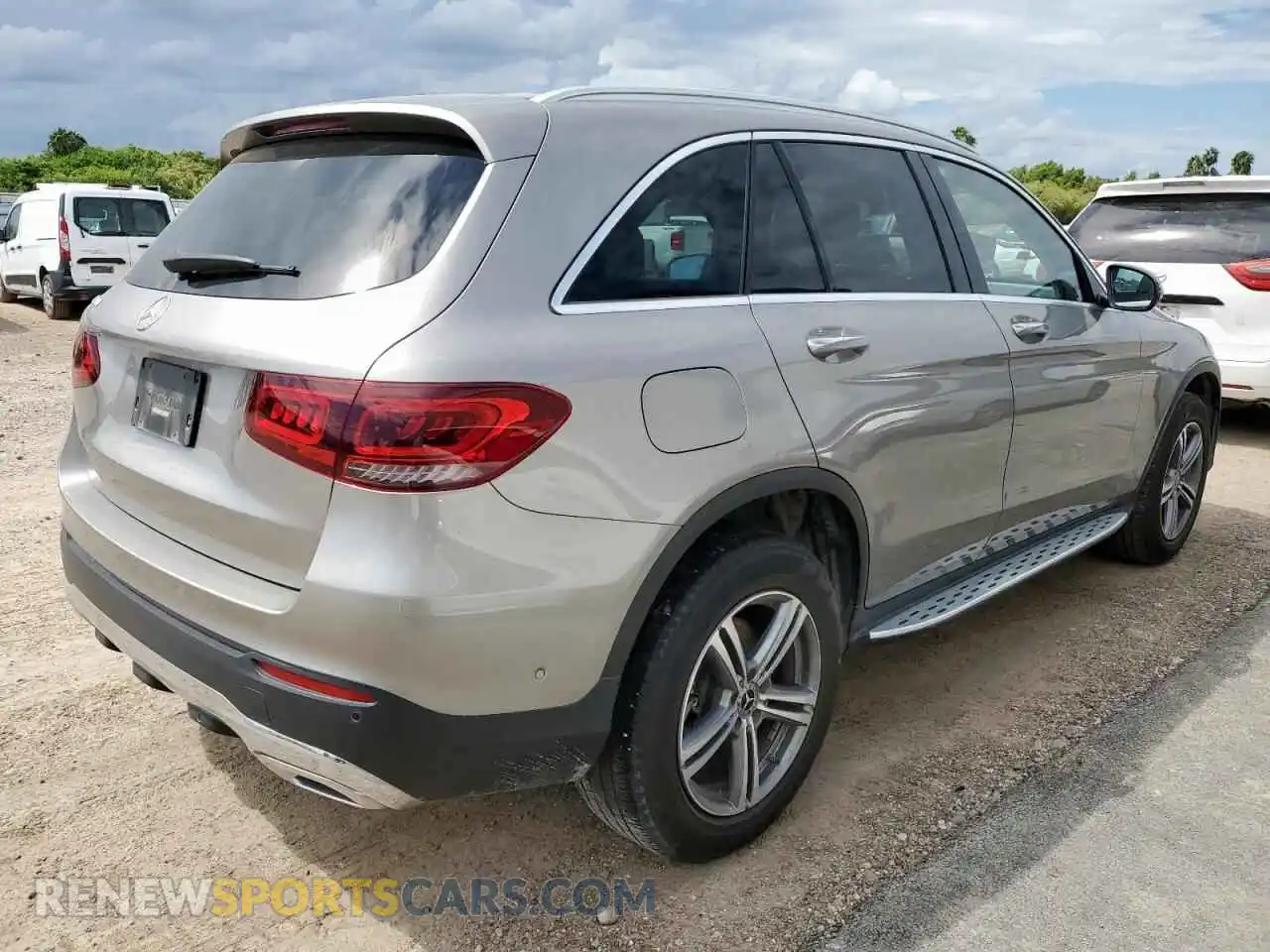 3 Photograph of a damaged car W1N0G8DBXMV281909 MERCEDES-BENZ GLC-CLASS 2021