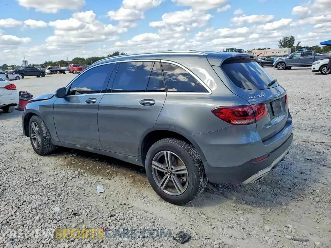 2 Photograph of a damaged car W1N0G8DBXMV284020 MERCEDES-BENZ GLC-CLASS 2021