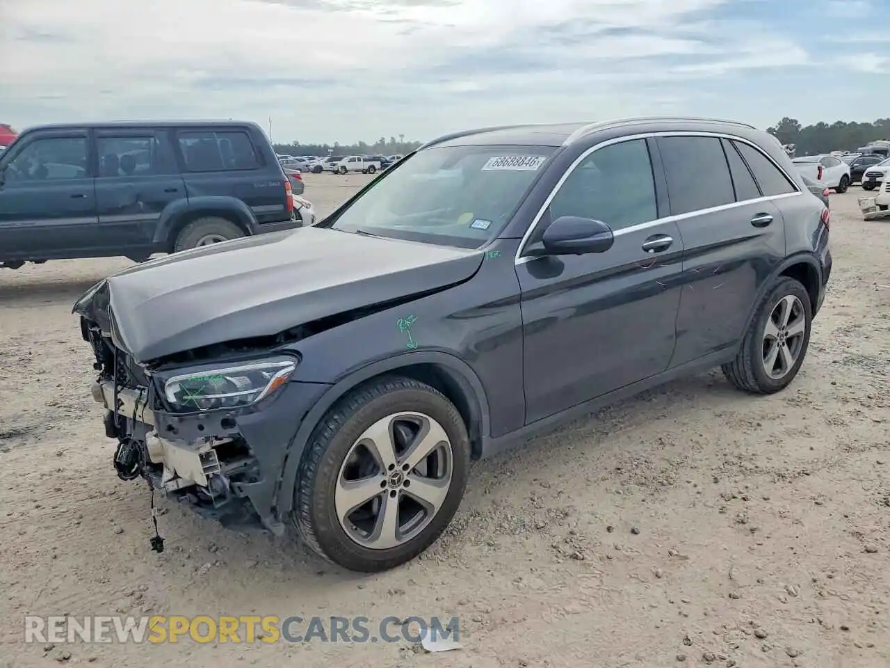 1 fotografías del automóvil dañado W1N0G8DBXMV323950 MERCEDES-BENZ GLC-CLASS 2021