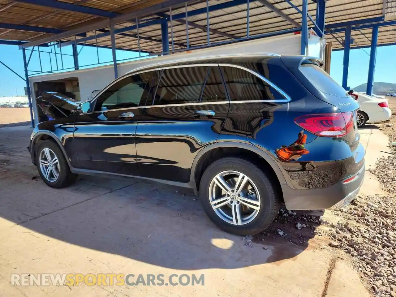 2 Photograph of a damaged car W1N0G8EB0MF902230 MERCEDES-BENZ GLC-CLASS 2021
