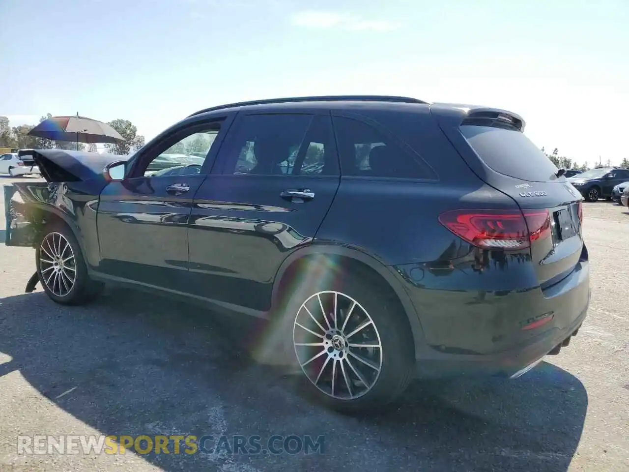 2 Photograph of a damaged car W1N0G8EB0MF902731 MERCEDES-BENZ GLC-CLASS 2021