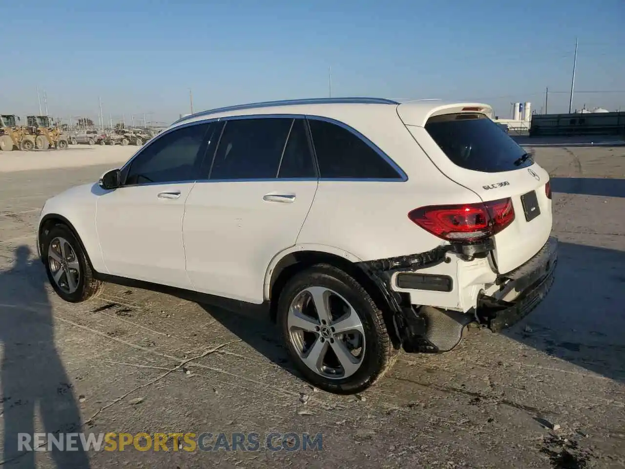 2 Фотография поврежденного автомобиля W1N0G8EB1MF891044 MERCEDES-BENZ GLC-CLASS 2021