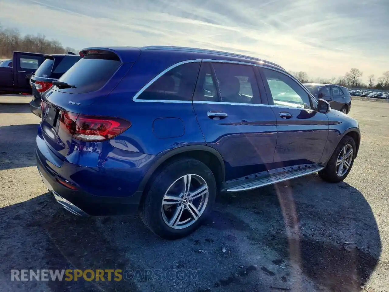 3 Photograph of a damaged car W1N0G8EB1MV280937 MERCEDES-BENZ GLC-CLASS 2021