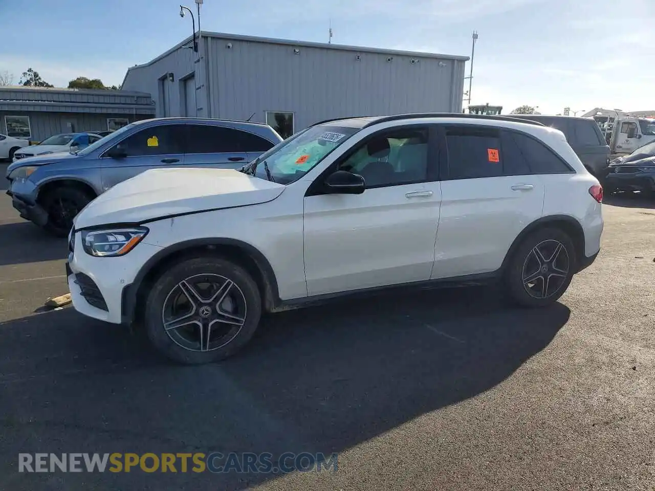 1 Photograph of a damaged car W1N0G8EB2MF867657 MERCEDES-BENZ GLC-CLASS 2021