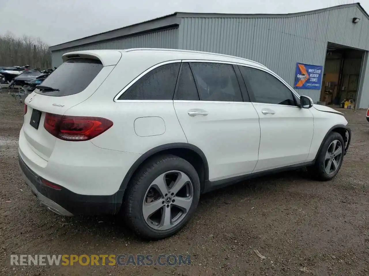 3 Photograph of a damaged car W1N0G8EB3MV264321 MERCEDES-BENZ GLC-CLASS 2021