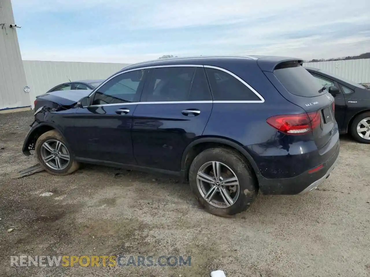 2 Photograph of a damaged car W1N0G8EB4MF930242 MERCEDES-BENZ GLC-CLASS 2021