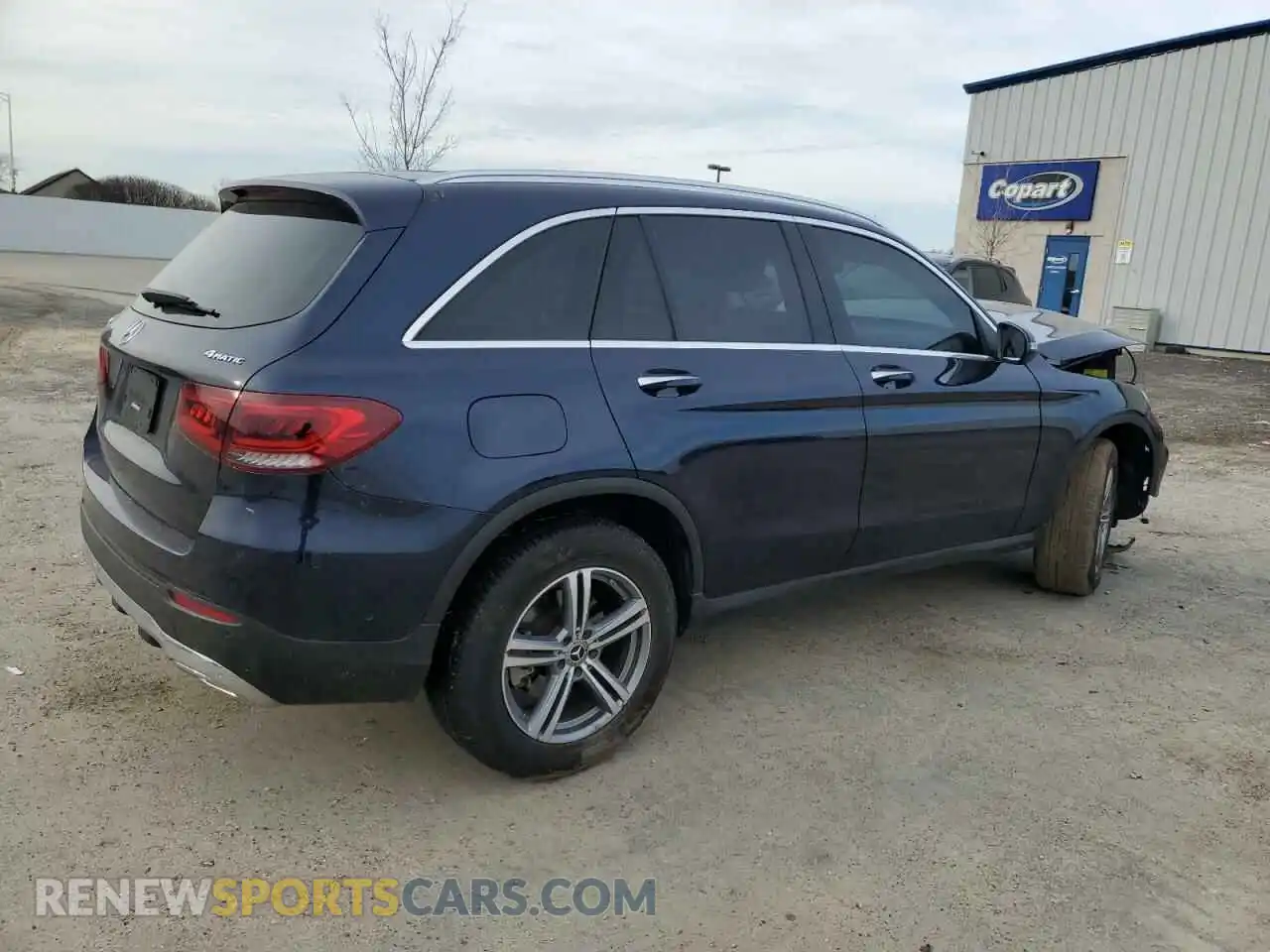 3 Photograph of a damaged car W1N0G8EB4MF930242 MERCEDES-BENZ GLC-CLASS 2021