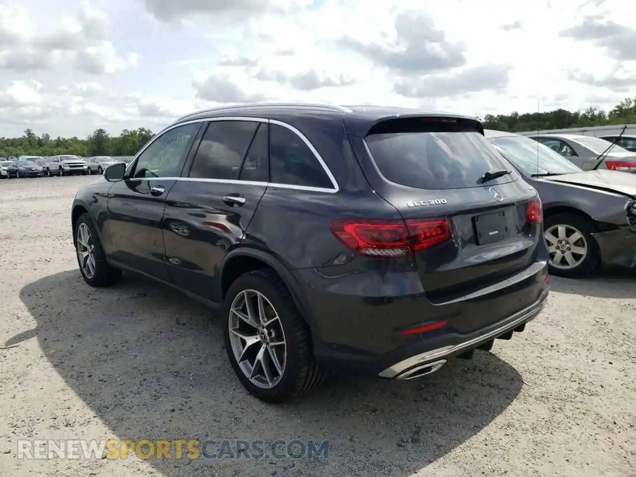 3 Photograph of a damaged car W1N0G8EB4MF986942 MERCEDES-BENZ GLC-CLASS 2021