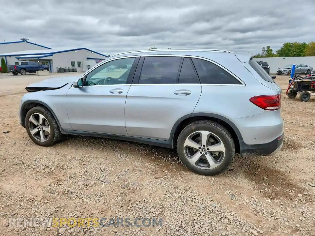 2 Photograph of a damaged car W1N0G8EB5MF937314 MERCEDES-BENZ GLC-CLASS 2021
