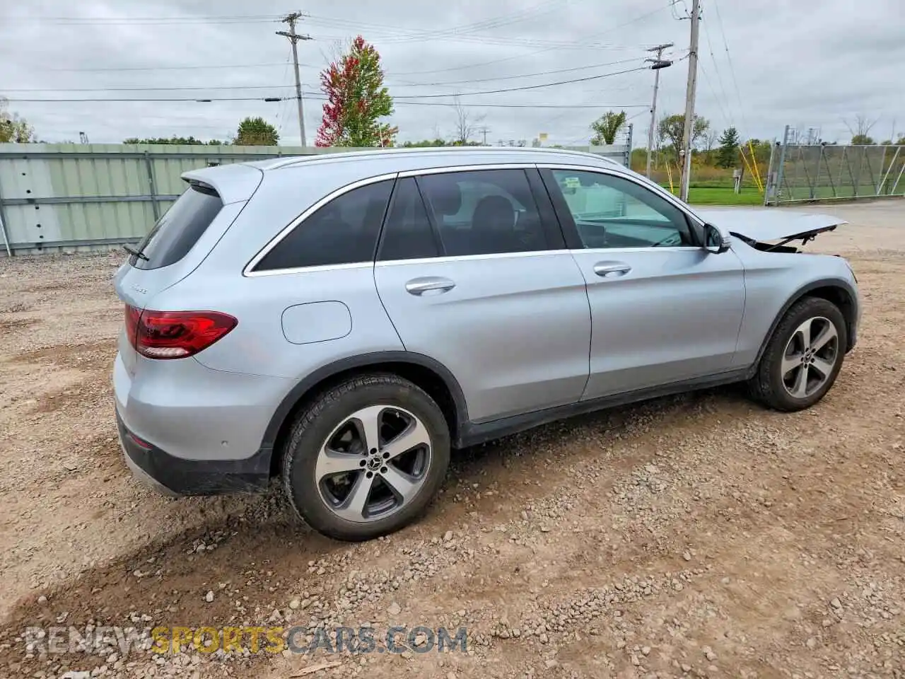 3 Photograph of a damaged car W1N0G8EB5MF937314 MERCEDES-BENZ GLC-CLASS 2021