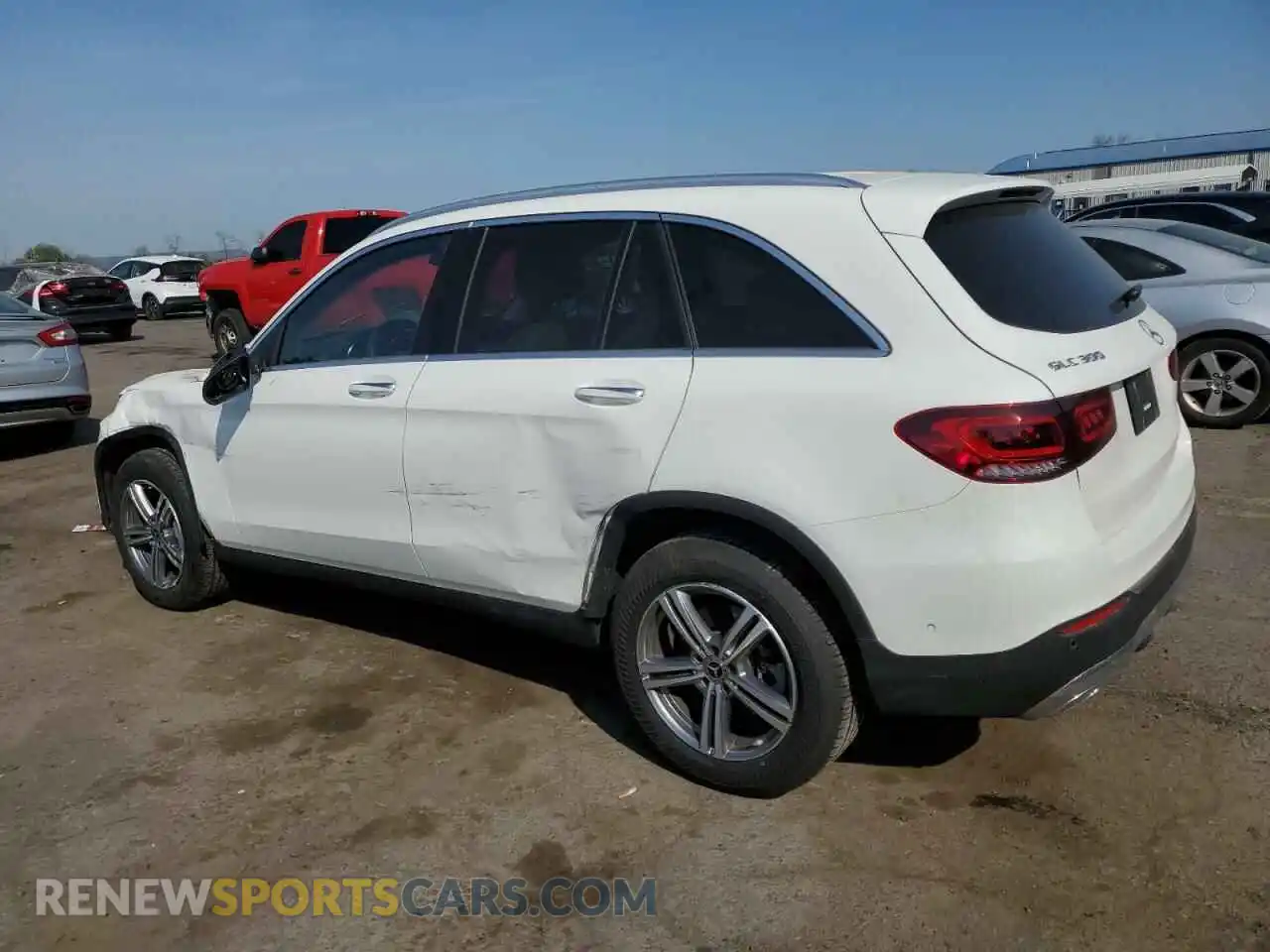 2 Фотография поврежденного автомобиля W1N0G8EB5MV285686 MERCEDES-BENZ GLC-CLASS 2021