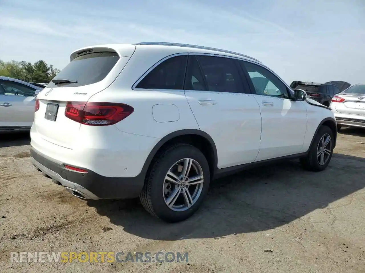 3 Фотография поврежденного автомобиля W1N0G8EB5MV285686 MERCEDES-BENZ GLC-CLASS 2021