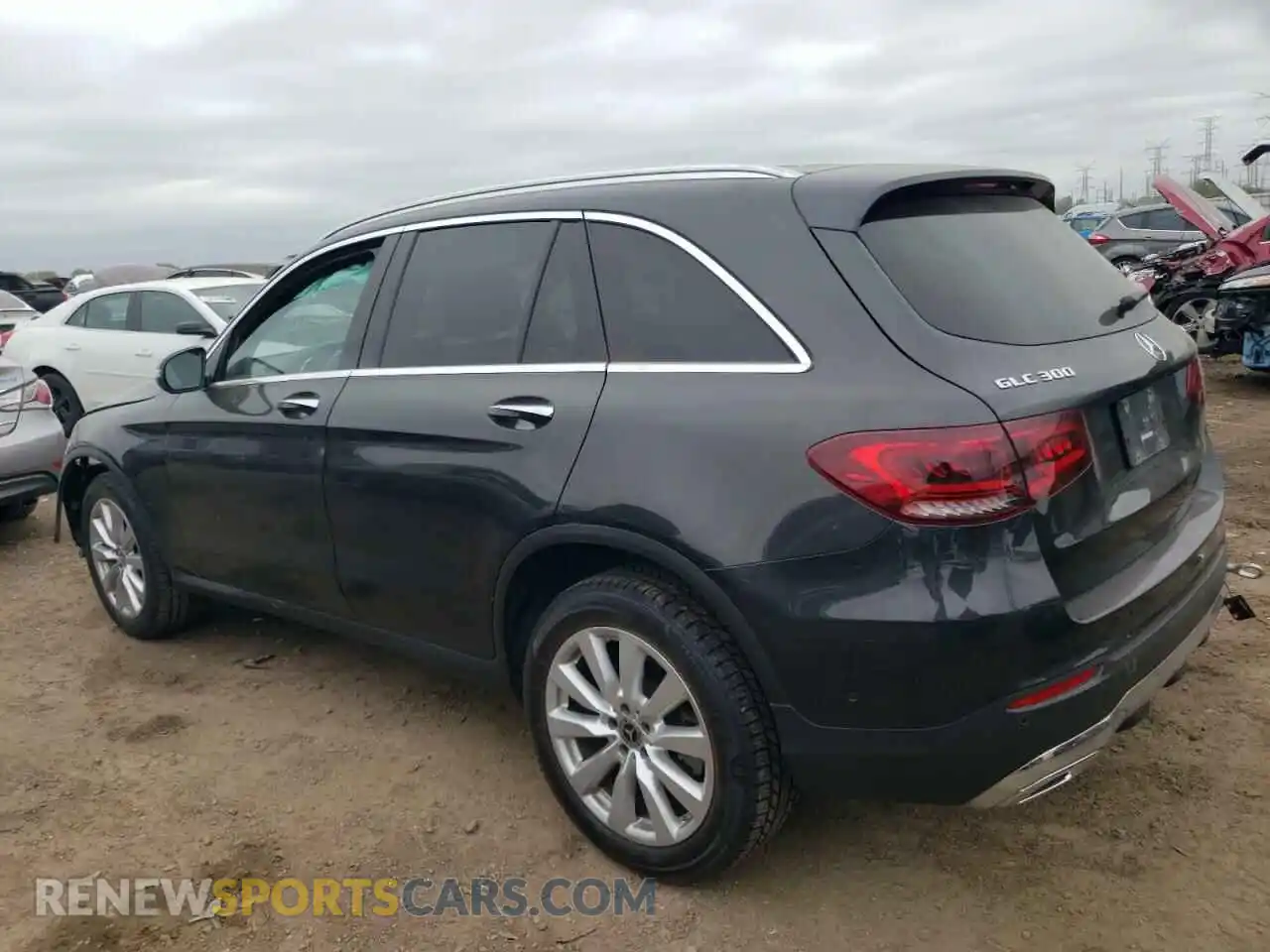2 Фотография поврежденного автомобиля W1N0G8EB5MV319545 MERCEDES-BENZ GLC-CLASS 2021