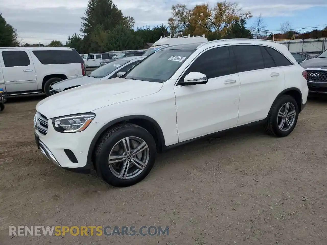 1 Photograph of a damaged car W1N0G8EB7MF870621 MERCEDES-BENZ GLC-CLASS 2021