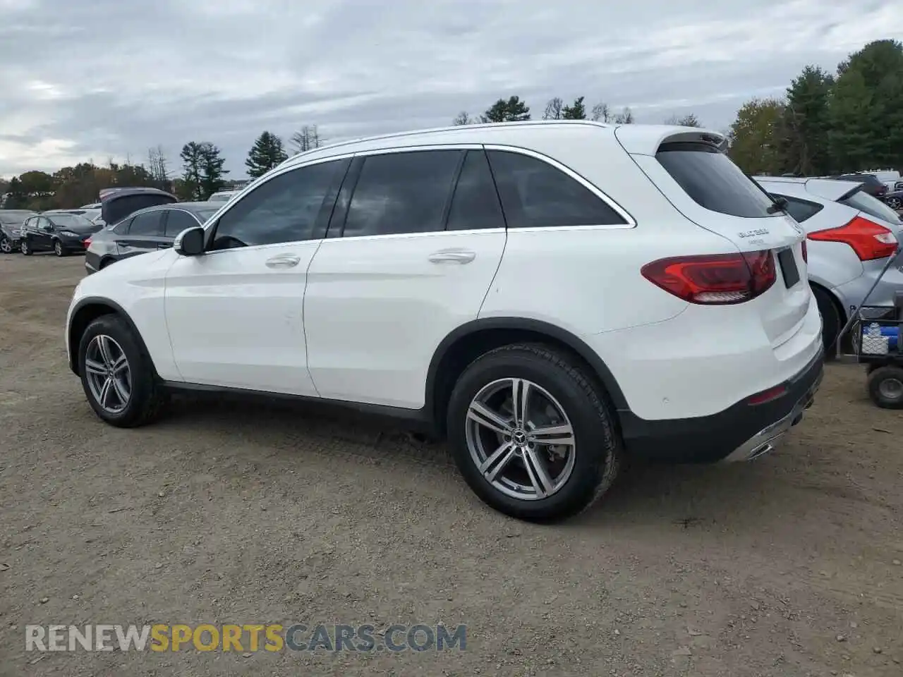 2 Photograph of a damaged car W1N0G8EB7MF870621 MERCEDES-BENZ GLC-CLASS 2021