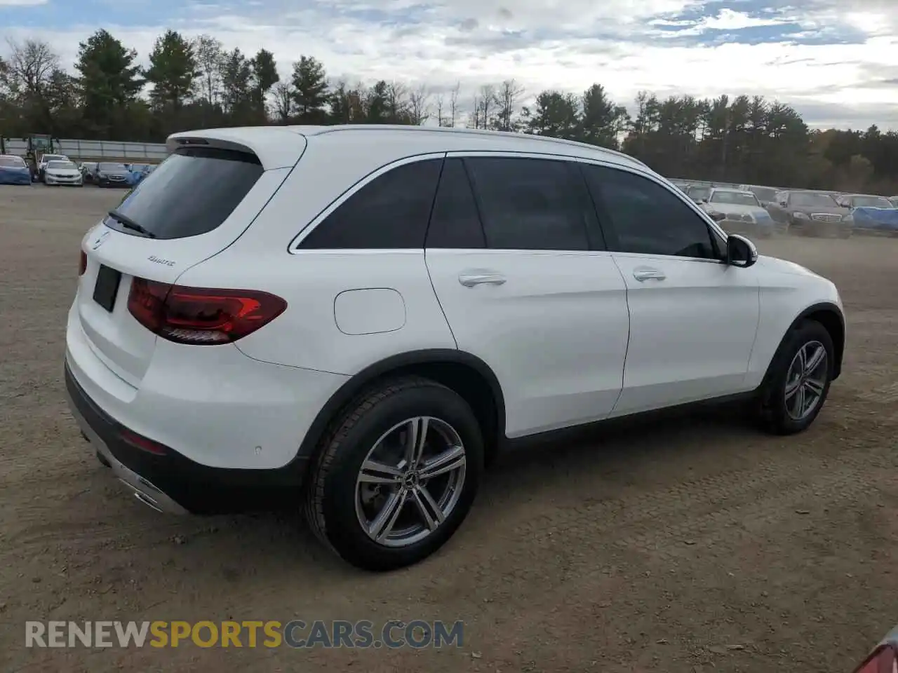3 Photograph of a damaged car W1N0G8EB7MF870621 MERCEDES-BENZ GLC-CLASS 2021
