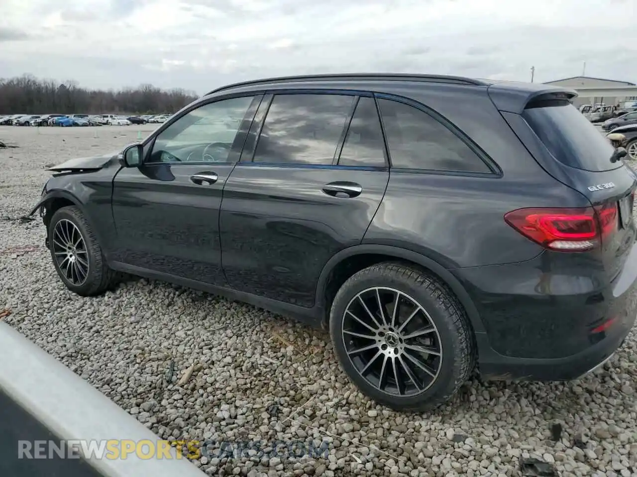 2 Photograph of a damaged car W1N0G8EB7MV272017 MERCEDES-BENZ GLC-CLASS 2021