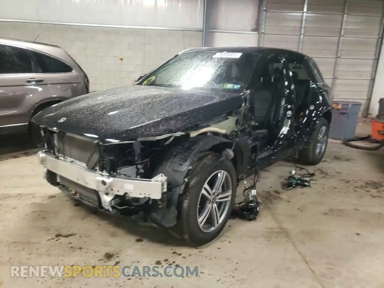 2 Фотография поврежденного автомобиля W1N0G8EB8MF902489 MERCEDES-BENZ GLC-CLASS 2021