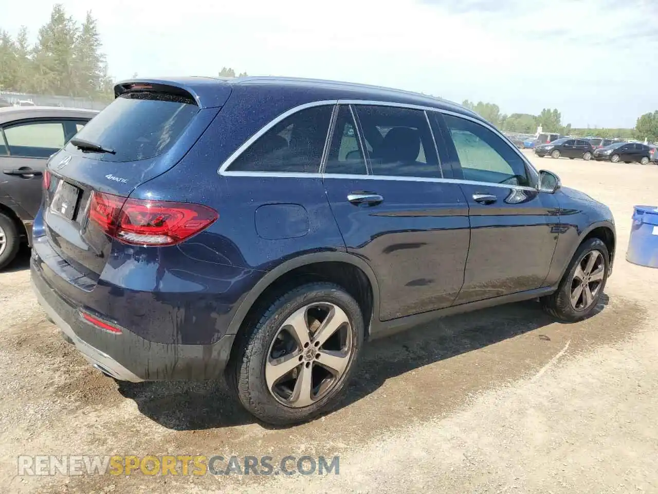 3 Photograph of a damaged car W1N0G8EB9MF962300 MERCEDES-BENZ GLC-CLASS 2021