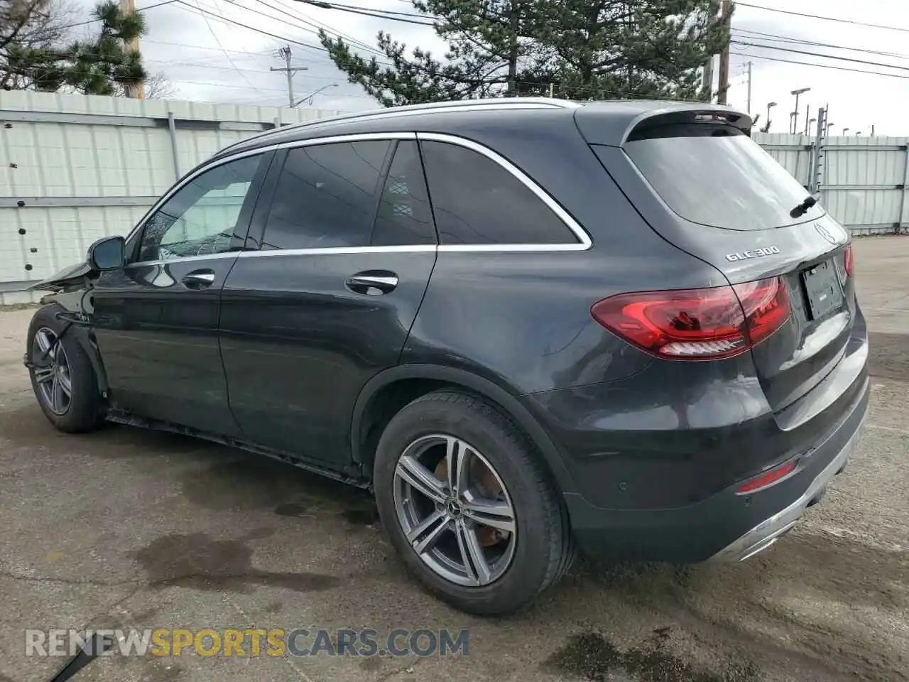 2 Photograph of a damaged car W1N0G8EB9MV282905 MERCEDES-BENZ GLC-CLASS 2021