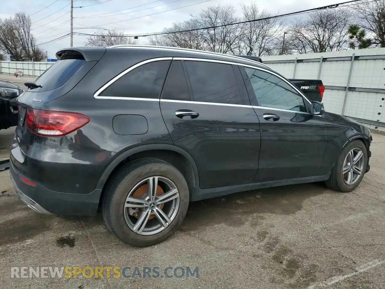 3 Photograph of a damaged car W1N0G8EB9MV282905 MERCEDES-BENZ GLC-CLASS 2021