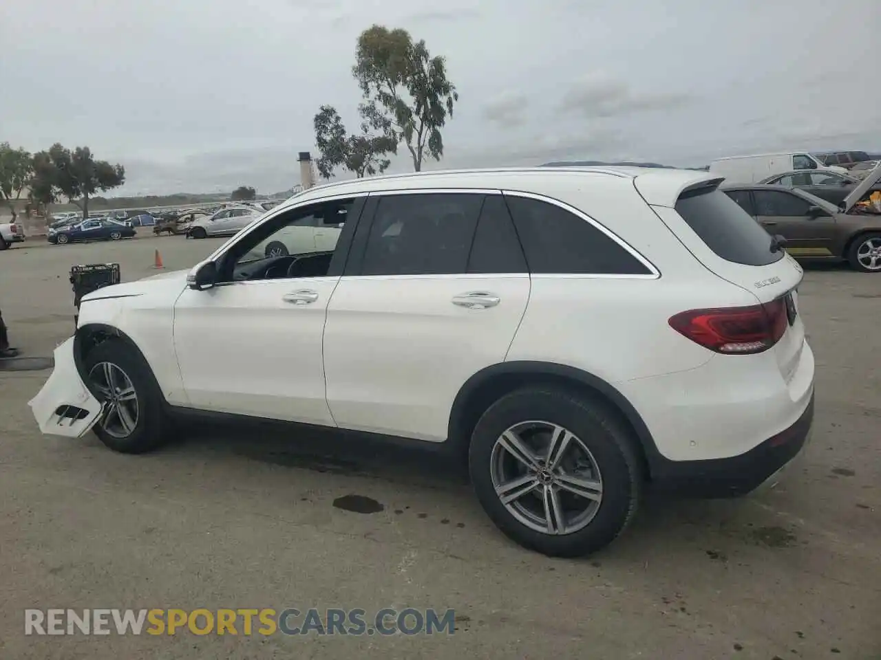 2 fotografías del automóvil dañado W1N0G8EB9MV307012 MERCEDES-BENZ GLC-CLASS 2021