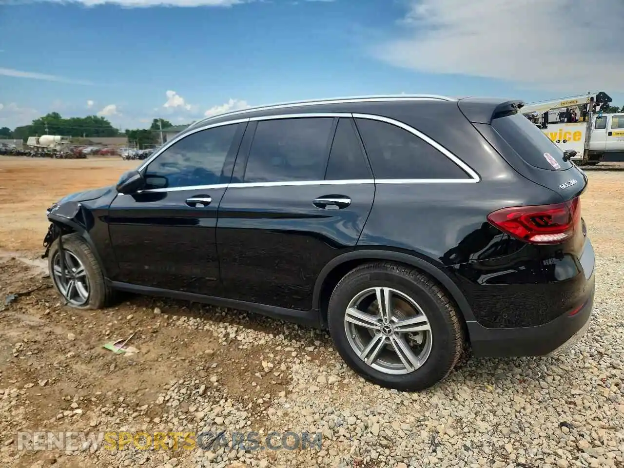 2 Фотография поврежденного автомобиля W1N0G8EBXMF875750 MERCEDES-BENZ GLC-CLASS 2021