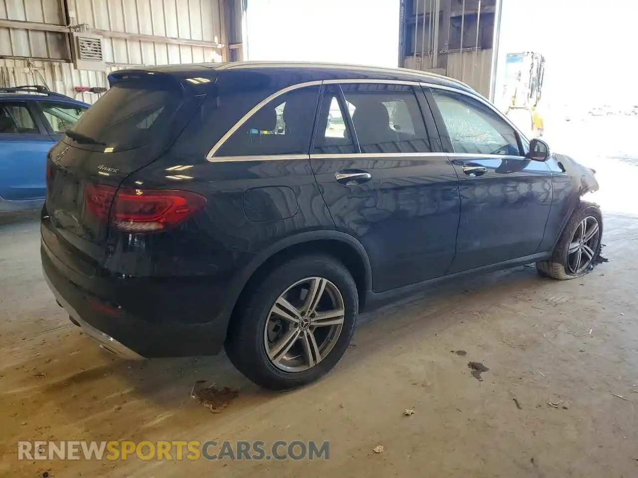 3 Photograph of a damaged car W1N0G8EBXMF948292 MERCEDES-BENZ GLC-CLASS 2021