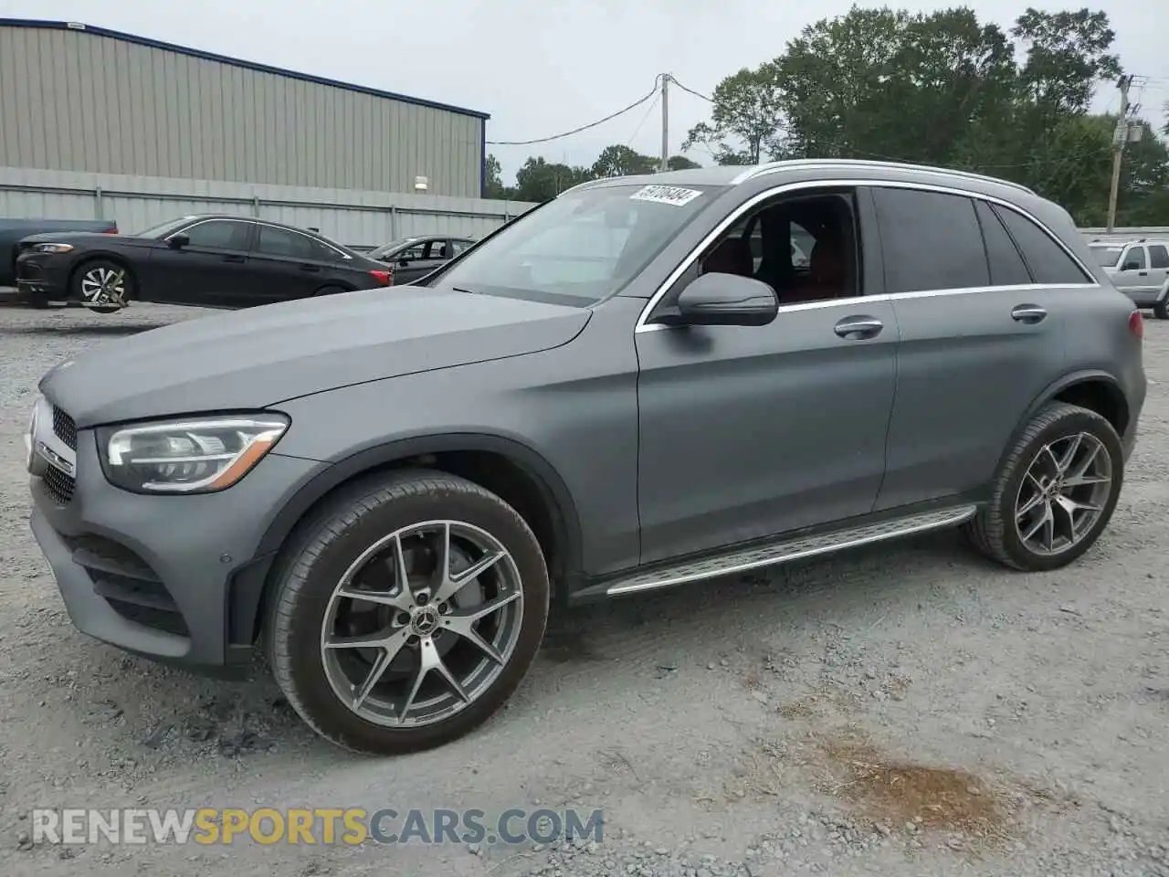 1 Photograph of a damaged car W1N0G8EBXMF985262 MERCEDES-BENZ GLC-CLASS 2021