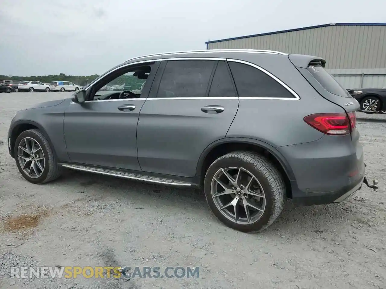 2 Photograph of a damaged car W1N0G8EBXMF985262 MERCEDES-BENZ GLC-CLASS 2021
