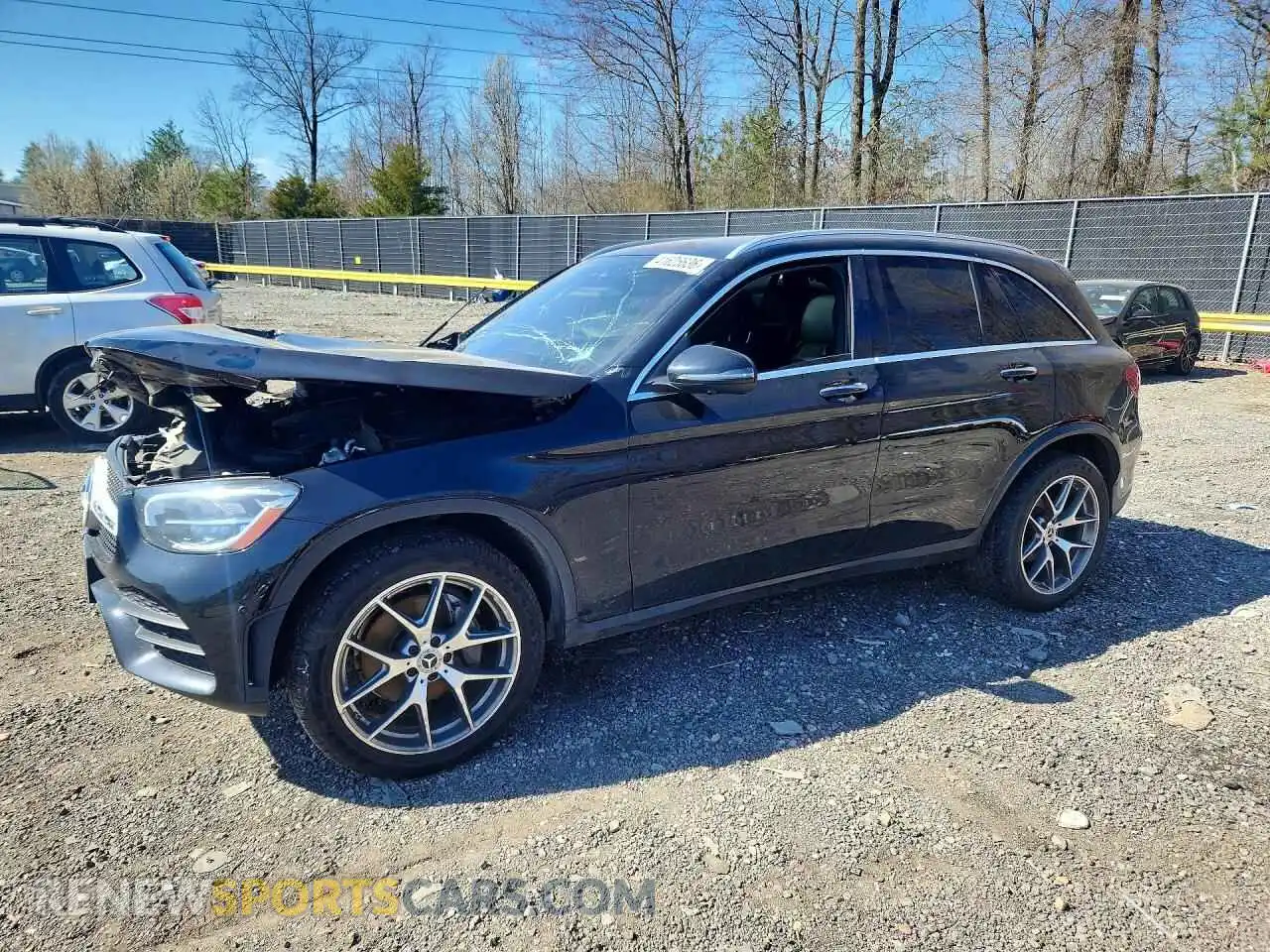 1 Photograph of a damaged car W1N0G8EBXMV285117 MERCEDES-BENZ GLC-CLASS 2021