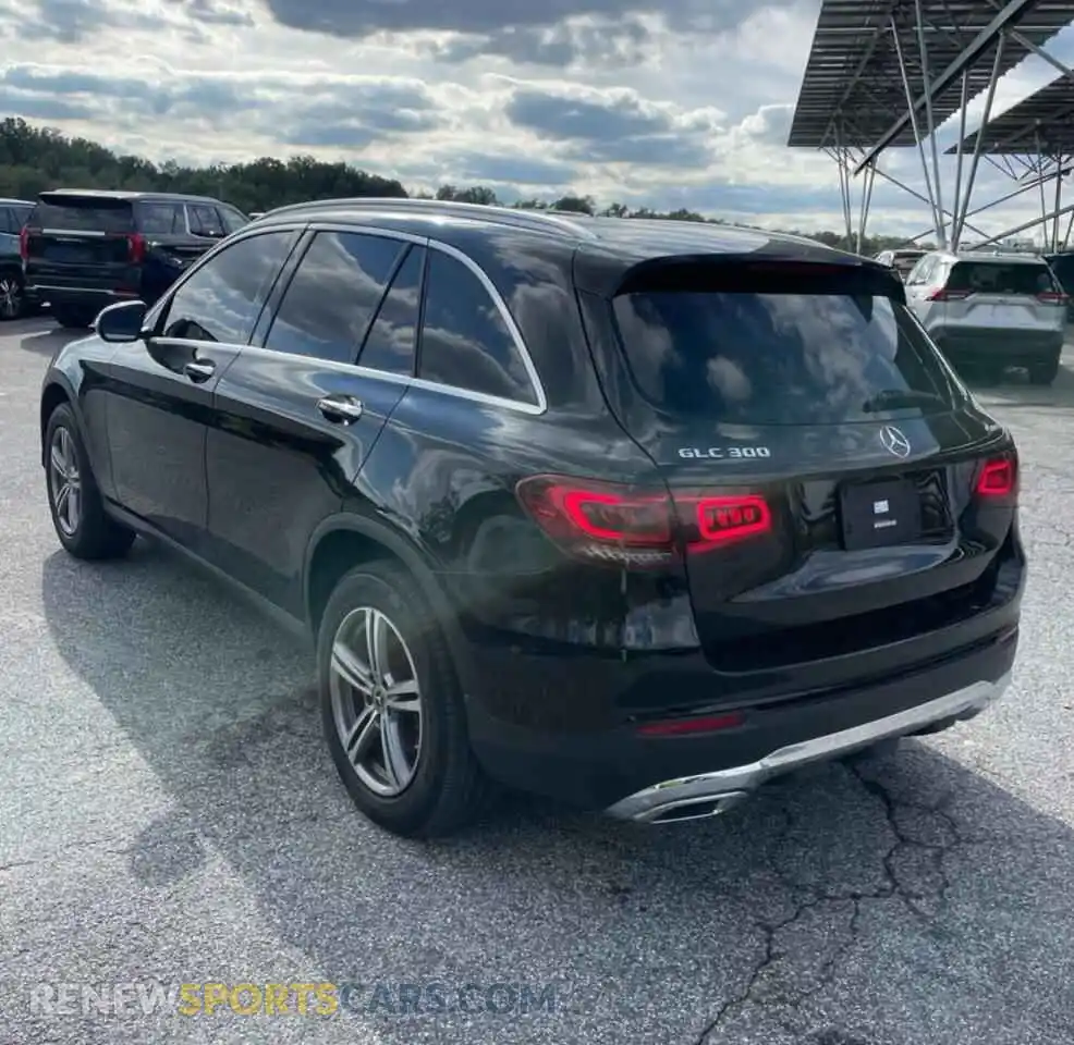 3 Photograph of a damaged car W1N0G8EBXMV287532 MERCEDES-BENZ GLC-CLASS 2021